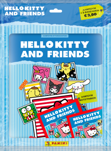 Hello Kitty Stickers Αυτοκόλλητα Panini Starter Pack